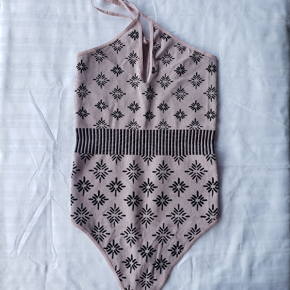 Free People Movement thong body suit